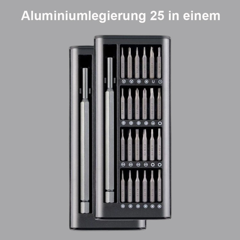 25 i 1 multifunktionsskruvmejselsats