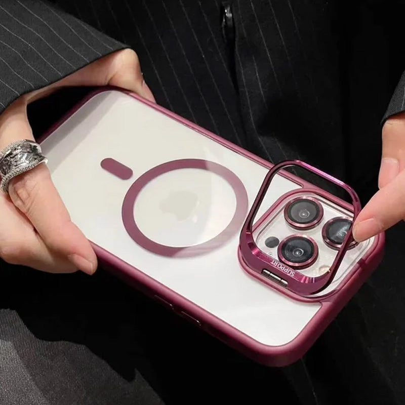 đ„Osynlig kamerafodralhĂ„llare med magnetiskt telefonfodralđ„Med linsfilm i samma fĂ€rg