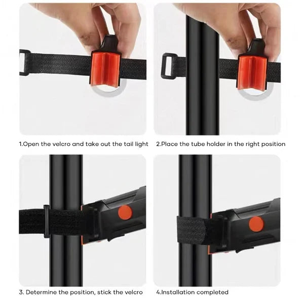 đ„ LED bakljus för cykel