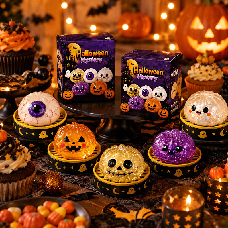 π Halloween Dumpling Squeeze Squishy Toy