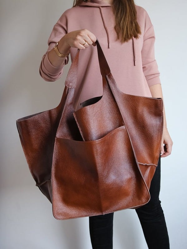 Kvinnor Oversize Weekender Handväskor