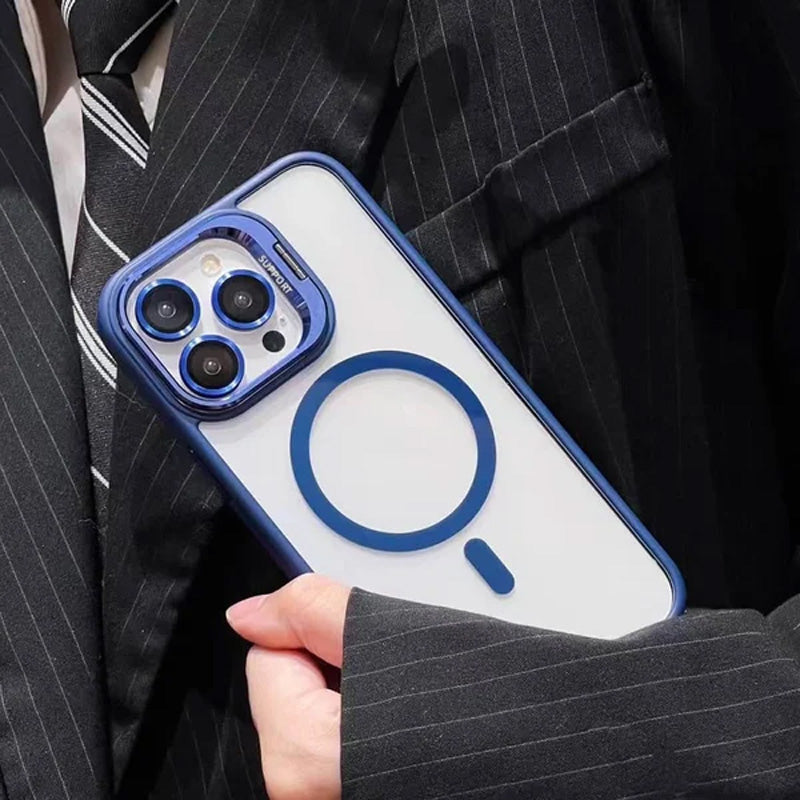đ„Osynlig kamerafodralhĂ„llare med magnetiskt telefonfodralđ„Med linsfilm i samma fĂ€rg