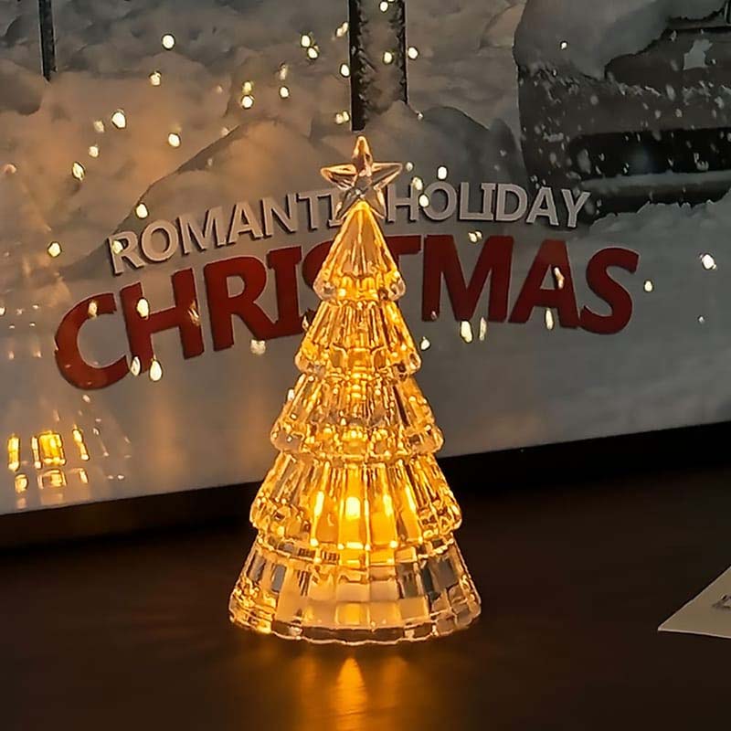 Elektronisk nattlampa för julgranen