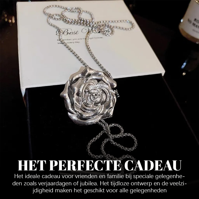 Dragbart Silver FjÀril/Ros Halsband