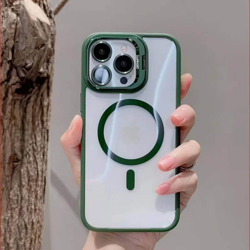đ„Osynlig kamerafodralhĂ„llare med magnetiskt telefonfodralđ„Med linsfilm i samma fĂ€rg