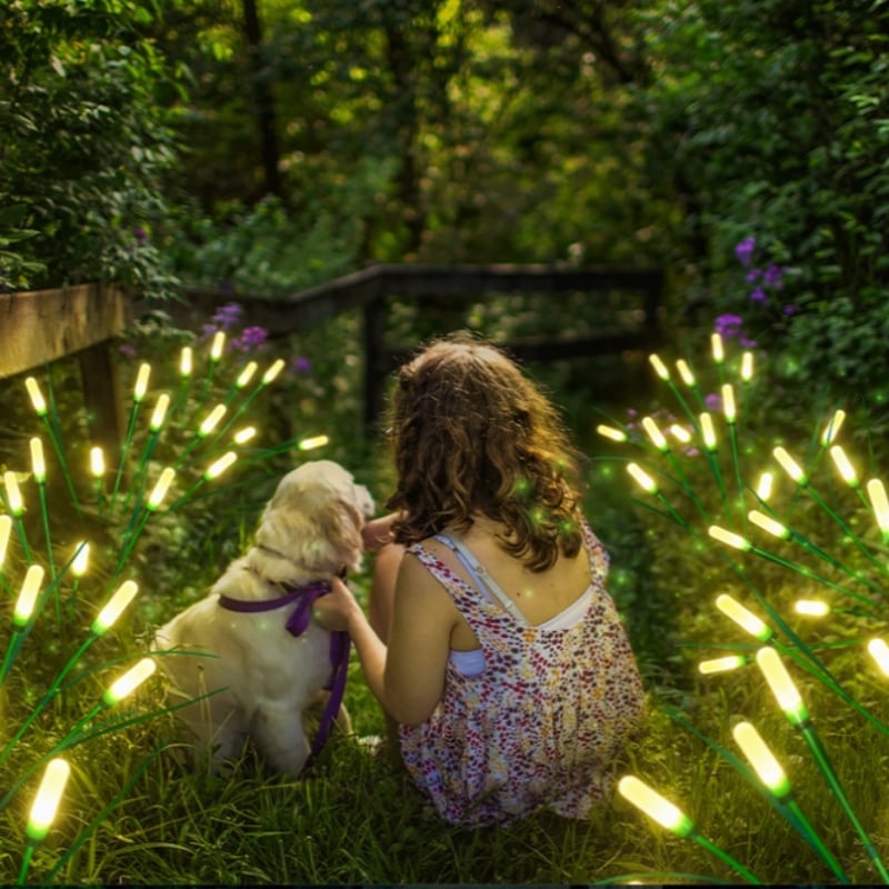 Svängande Solar Garden Lights