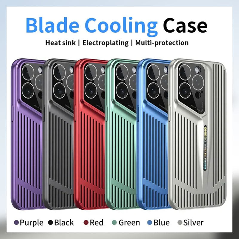 Blade andningsbart hÄrt mobilskal