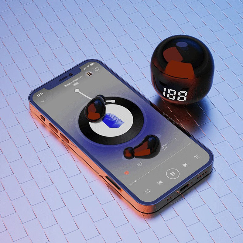 SK18 Mini trådlösa Bluetooth-hörlurar