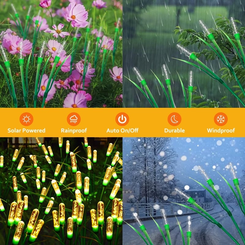 Svängande Solar Garden Lights
