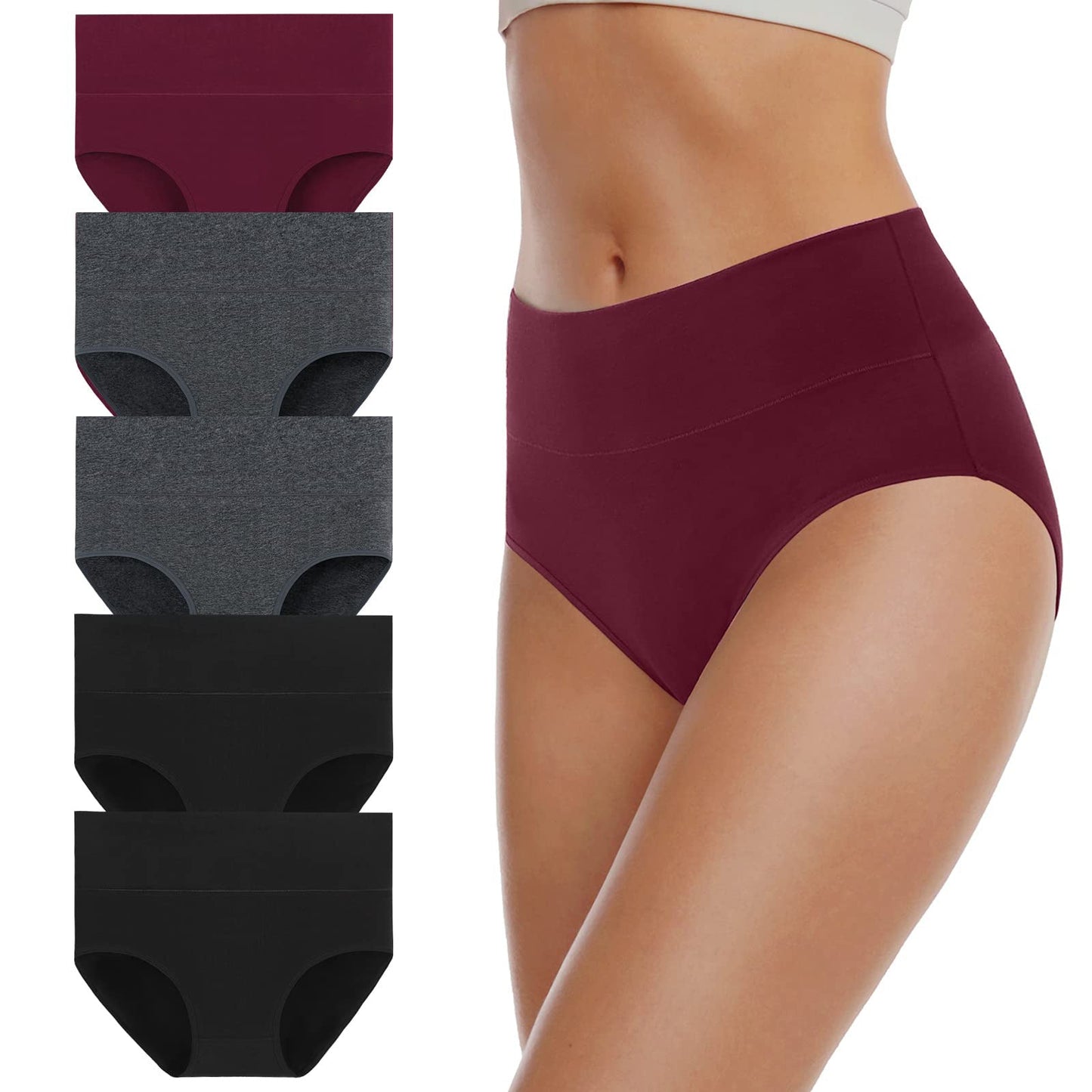 Ligh Waist bomullsunderkläder för kvinnor🔥Begränsat erbjudande! Endast kr90 per styck