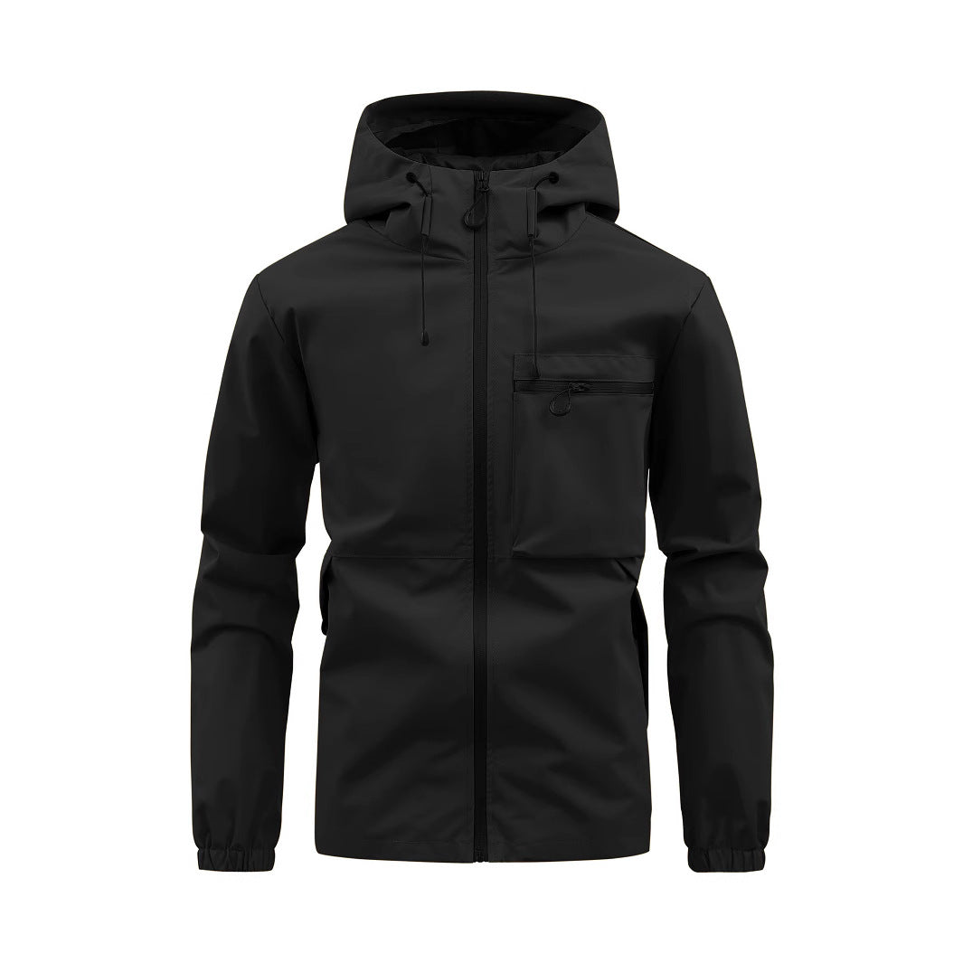 Herrjacka Med EnfĂ€rgad Design Och Friluftsstilđ„Fri frakt