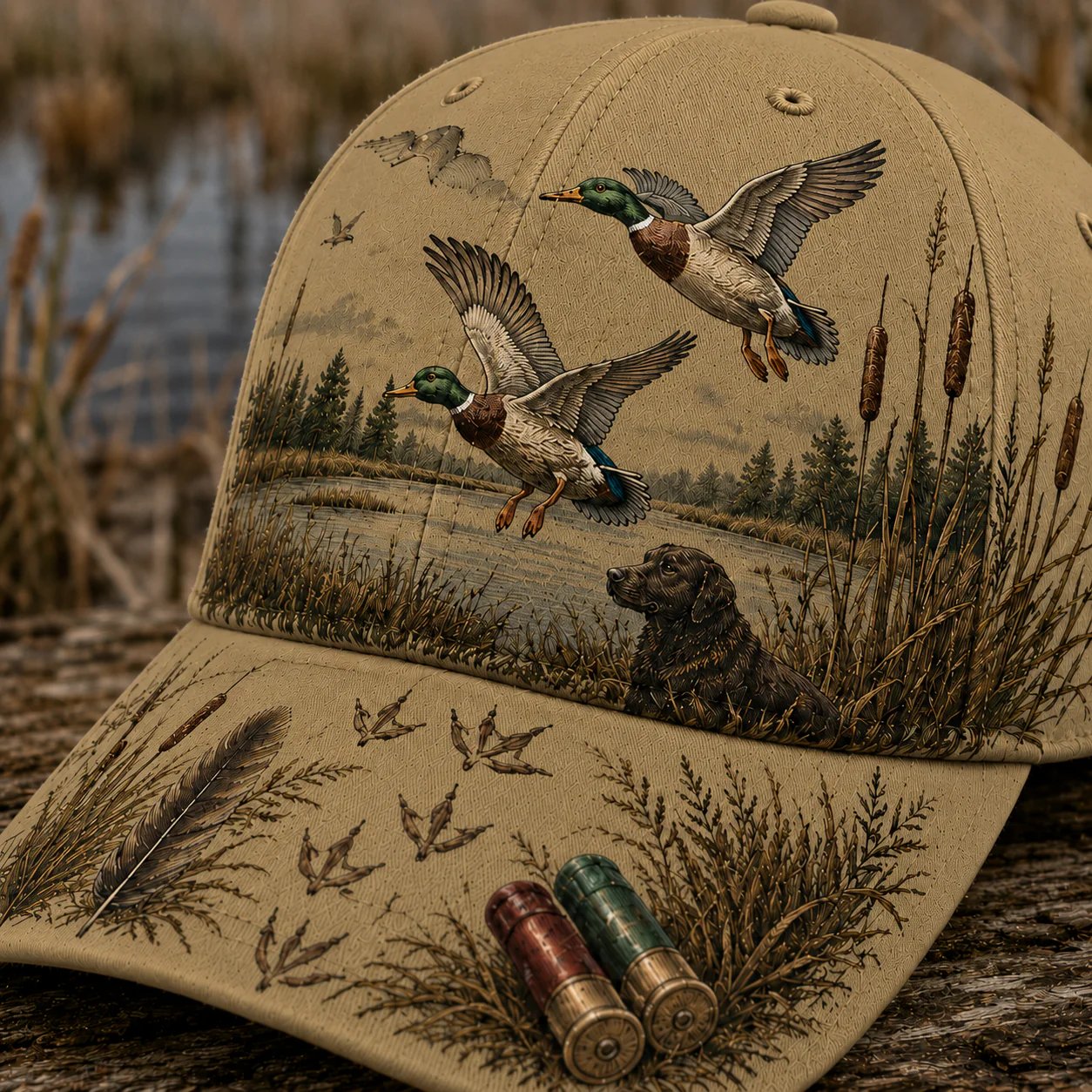 π₯SPECIAL OFFER 50% OFF -π¦ WILD & READY HAT FOR DUCK HUNTING - 100% COTTON