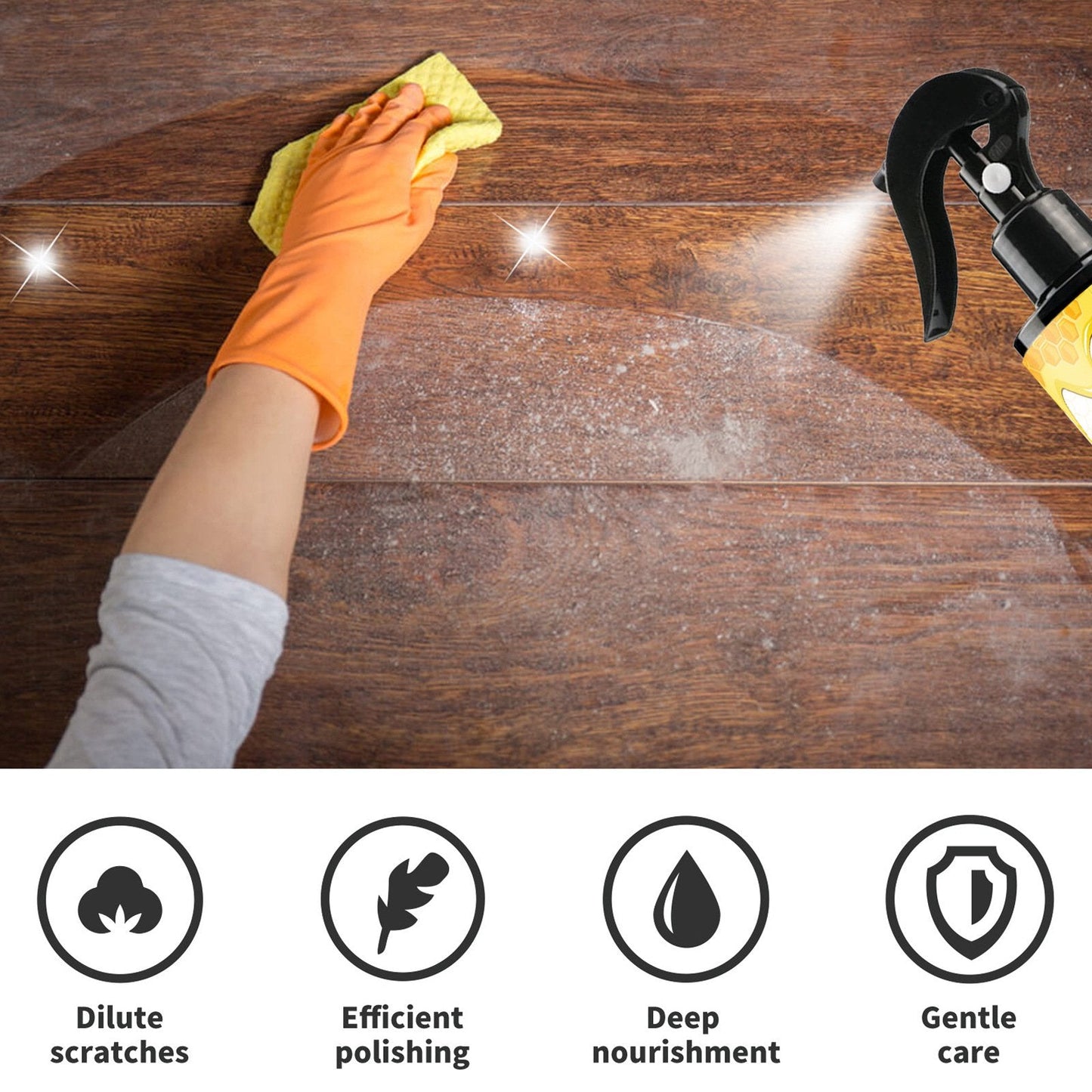 š„Natural Micromolecule Beeswax Spray