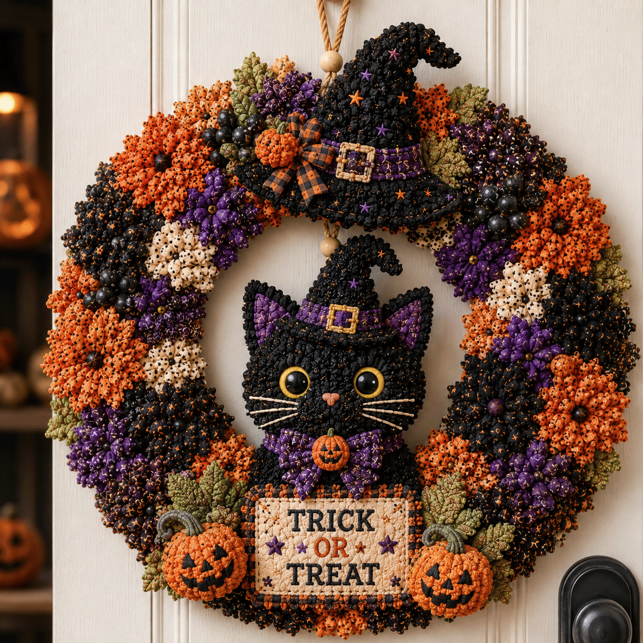 ๐Limited Time Sale 50% OFF๐๐ 3D Fabric Poke Wreath DIY Kit