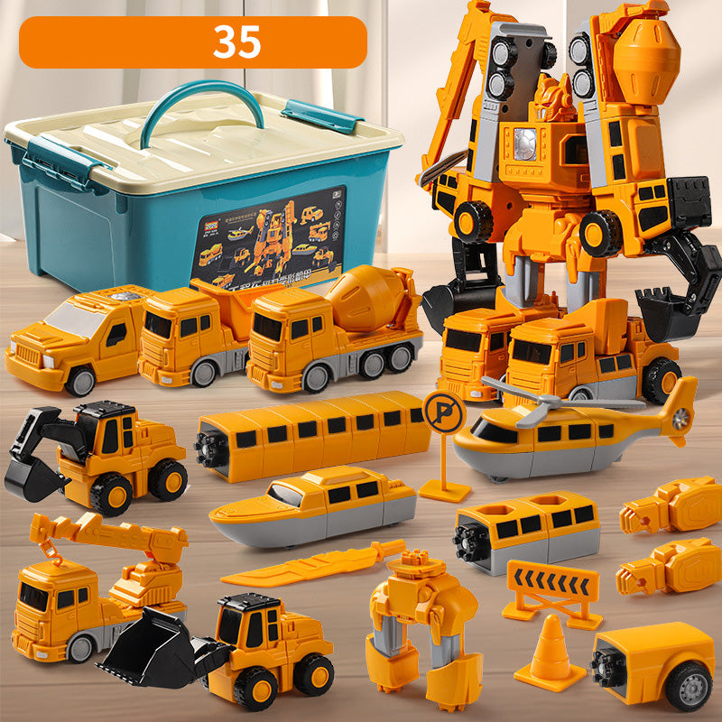 Magnetic Transform Engineering bilmonterade leksaker