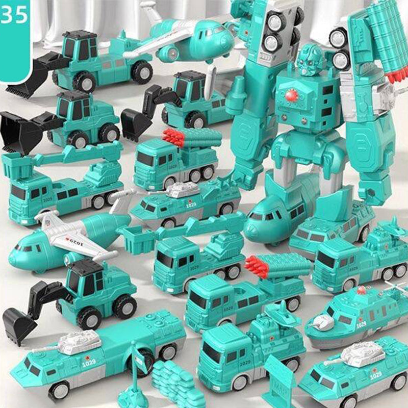 Magnetic Transform Engineering bilmonterade leksaker