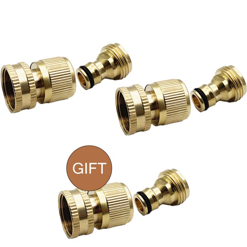 π© LIMITED-TIME 50% OFF! β¨ 3/4" Brass Quick Connect Fitting β Rust-Proof, Leak-Free, Universal π§