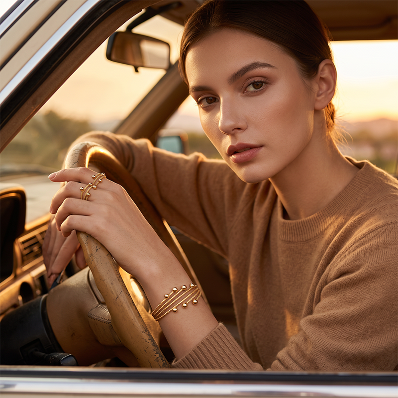 π 2026 Sale β Over 68,000 Sold! π Sparkle Wrap Bracelet Set for Women β Layered Shine Design β¨