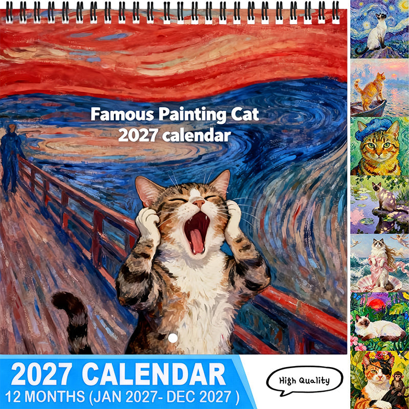 😸 LIMITED‑TIME 50% OFF! 💥 2027 Funny Cat Meme Calendar – Cheerful, Decorative, Gift‑Ready ✨