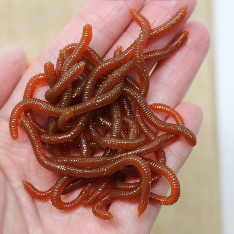 π£ LIMITED-TIME 50% OFF! β¨ Simulation Earthworm Soft Fishing Lures β Scented, Lifelike, Durable π