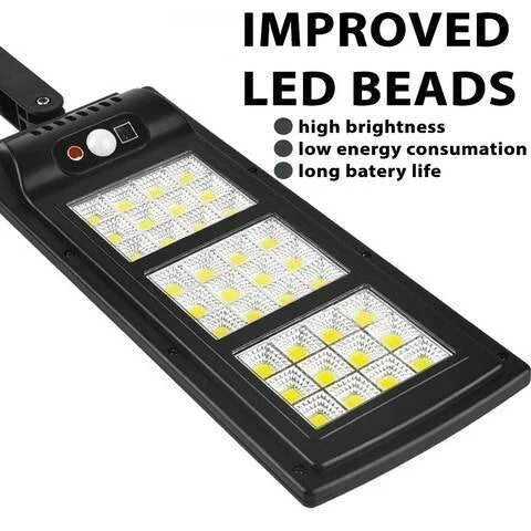 đSolcellslampa med led đ