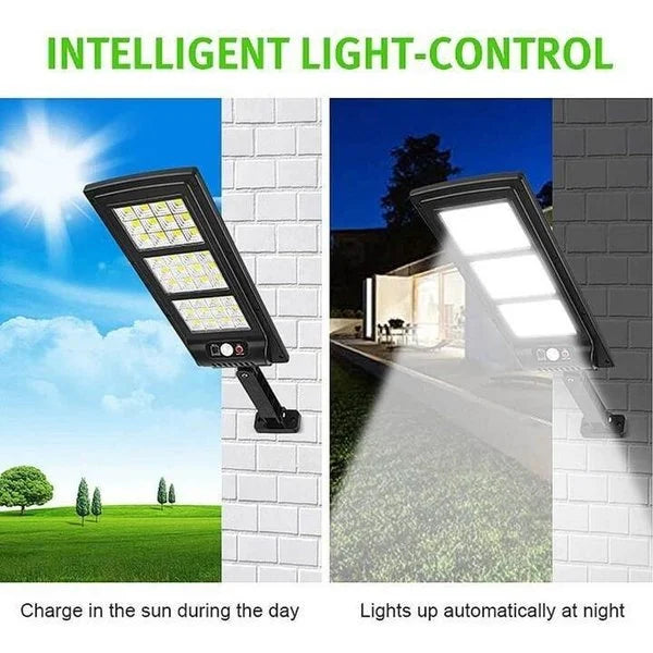 đSolcellslampa med led đ
