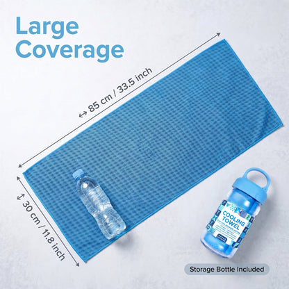⏰Last Day Buy 1 Get 1 Free❄💦Cold Sweat Towel You Can Use Anywhere, Anytime! Reusable Soft Absorbent Cooling Portable– US Ready!
