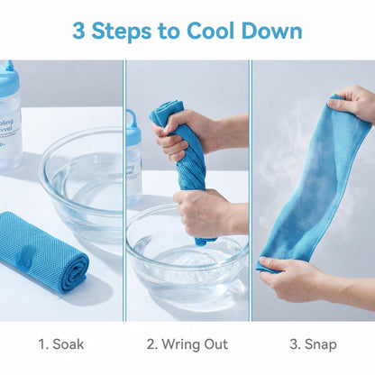 ⏰Last Day Buy 1 Get 1 Free❄💦Cold Sweat Towel You Can Use Anywhere, Anytime! Reusable Soft Absorbent Cooling Portable– US Ready!