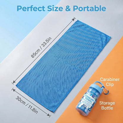 ⏰Last Day Buy 1 Get 1 Free❄💦Cold Sweat Towel You Can Use Anywhere, Anytime! Reusable Soft Absorbent Cooling Portable– US Ready!