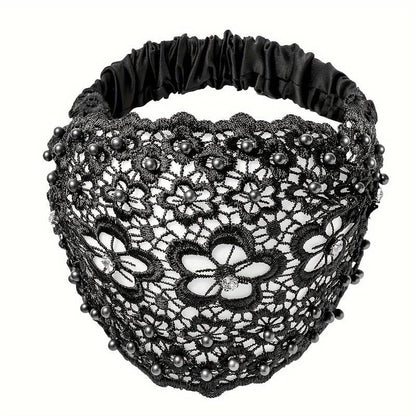 🔥Hot Sale-kampanj 49% rabatt🎁 Boho-chica kristall- och pärlprydda breda pannband för kvinnor