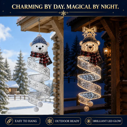 Christmas Magic Spiral Hanging LED Light Collection