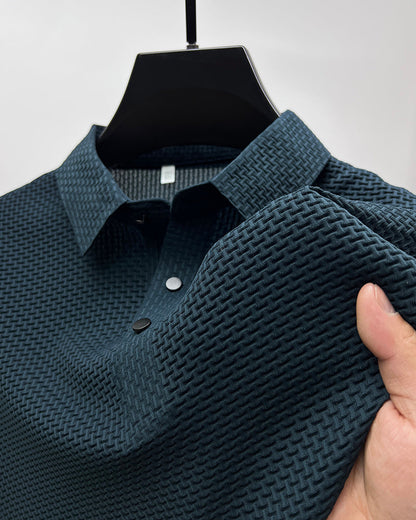 Herr Ice Silk Andas Slim Business Kortärmad