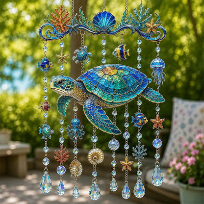 Sparkling Ocean Escape Suncatchers for Your Garden 🌊