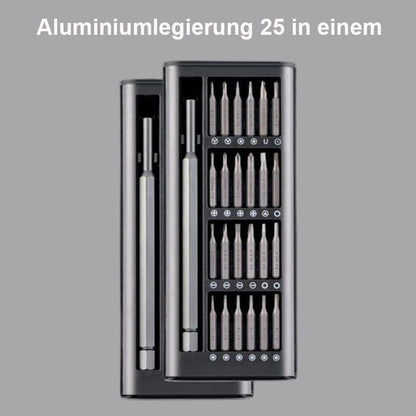 25 i 1 multifunktionsskruvmejselsats