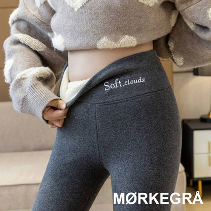 Sherpa-leggings för kvinnor/sherpa-leggings