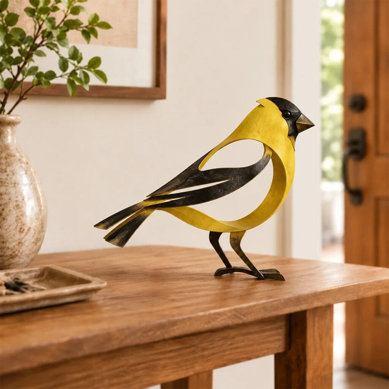 🕊️Metal Bird Sculpture for Home Decor