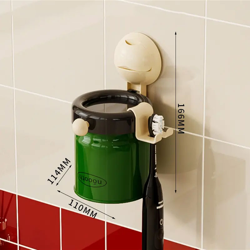 Magnetisk behållare för tandborste
