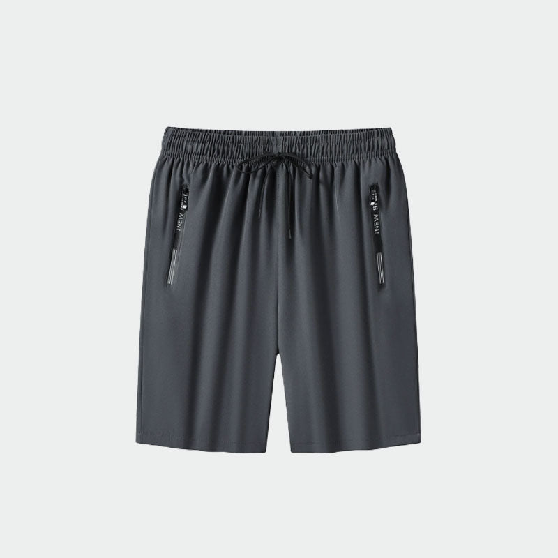 Snabbtorkande stretchshorts tillverkade av issilke