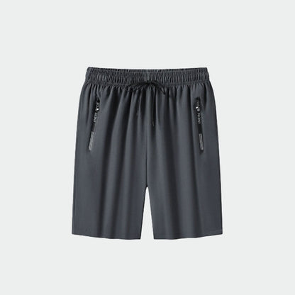 Snabbtorkande stretchshorts tillverkade av issilke