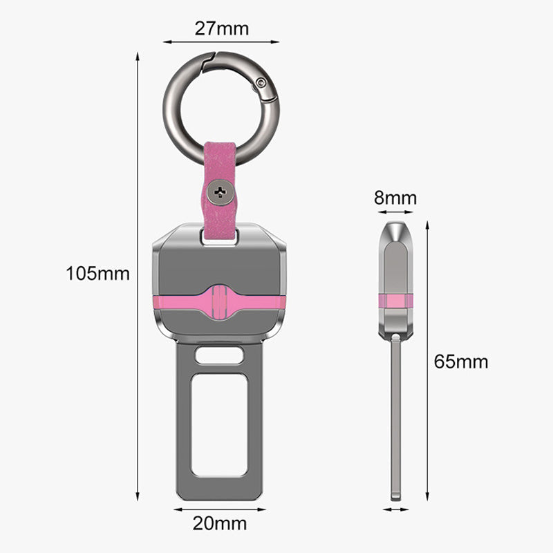 🔥Köp 1 få 1 gratis - Nyckelring med säkerhetsbältesspänne