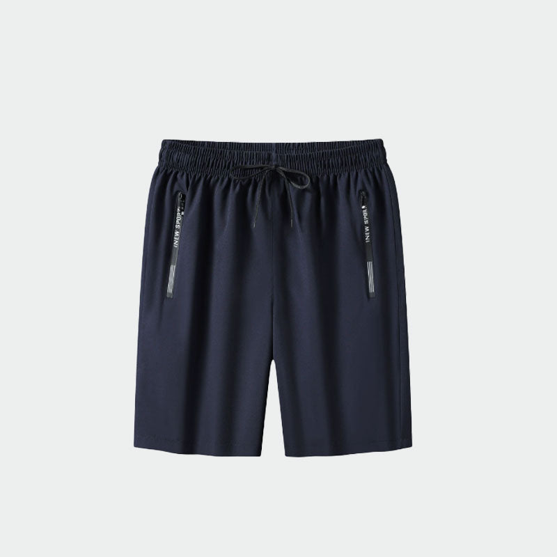 Snabbtorkande stretchshorts tillverkade av issilke