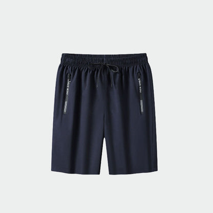 Snabbtorkande stretchshorts tillverkade av issilke