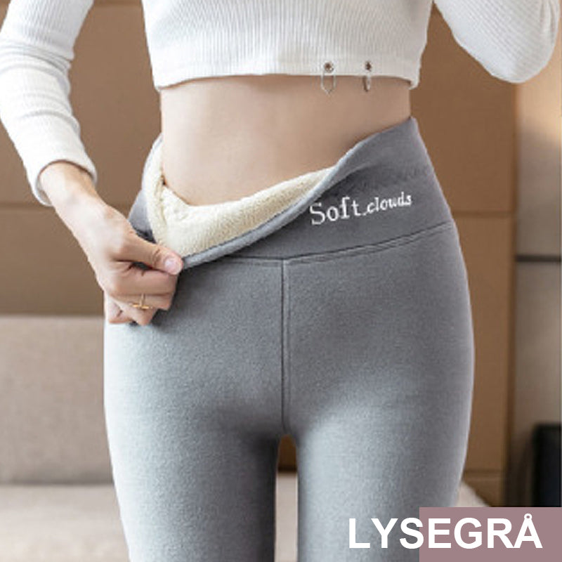 Sherpa-leggings för kvinnor/sherpa-leggings