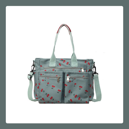 🍒Totebag med körsbärstryck