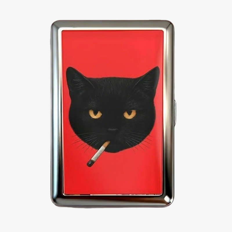 🎨 Vintage Art-korthållare – Bär konsten i fickan