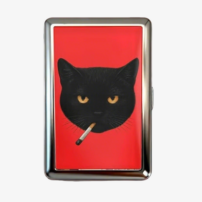 🎨 Vintage Art-korthållare – Bär konsten i fickan