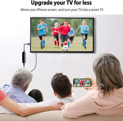 iShare iOS trådlös HDMI-skärmadapte