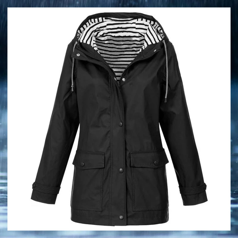 Vattentät och vindtät jacka