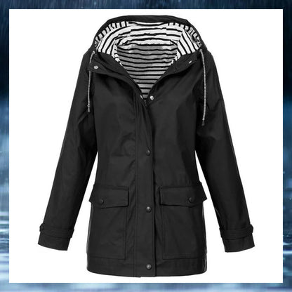 Vattentät och vindtät jacka