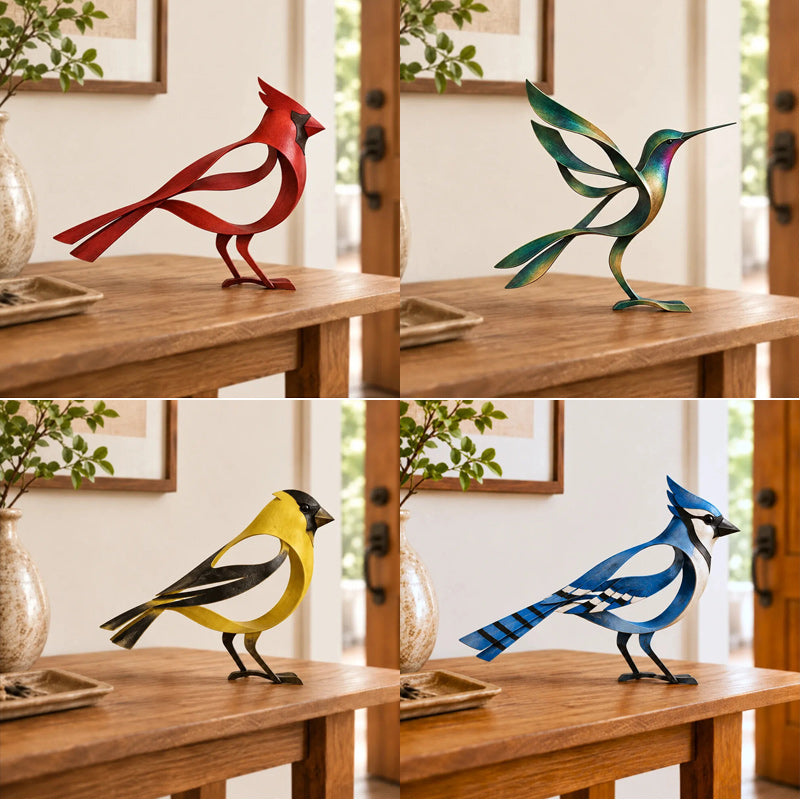 🕊️Metal Bird Sculpture for Home Decor